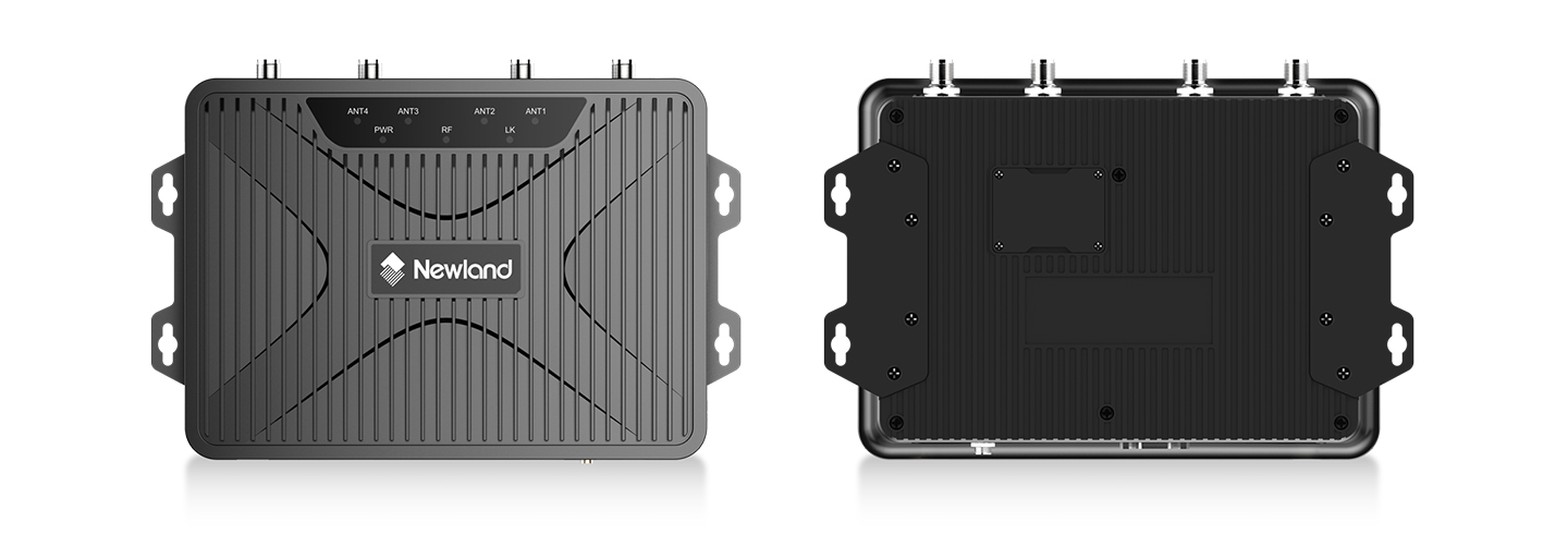 Front and back views of the URF520 Solea UHF Devices